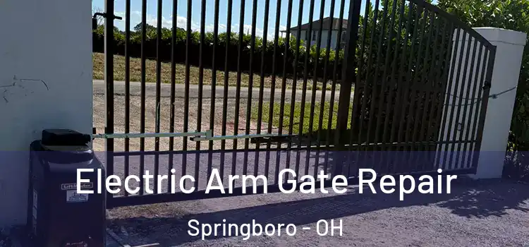 Electric Arm Gate Repair Springboro - OH