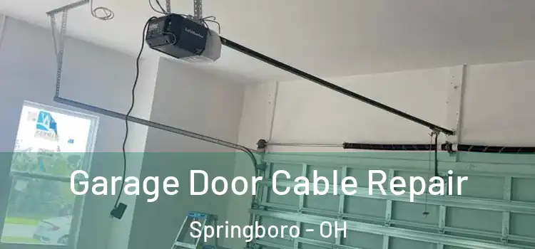  Garage Door Cable Repair Springboro - OH