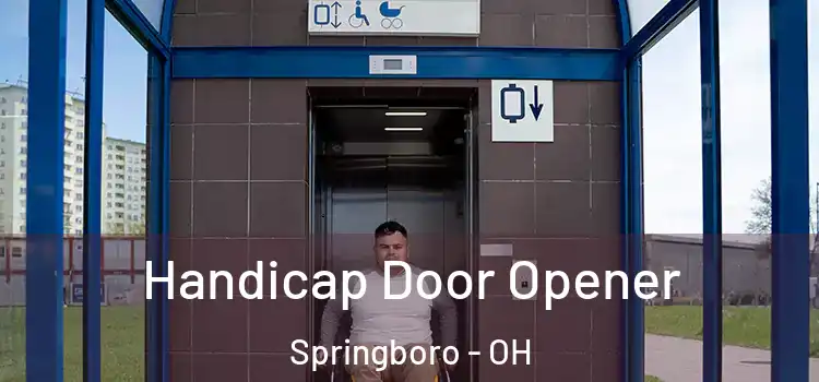  Handicap Door Opener Springboro - OH