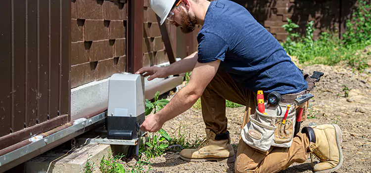 Electric Driveway Gate Installation Springboro