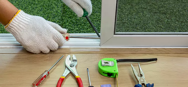 Sliding Door Track Replacement in Springboro, OH
