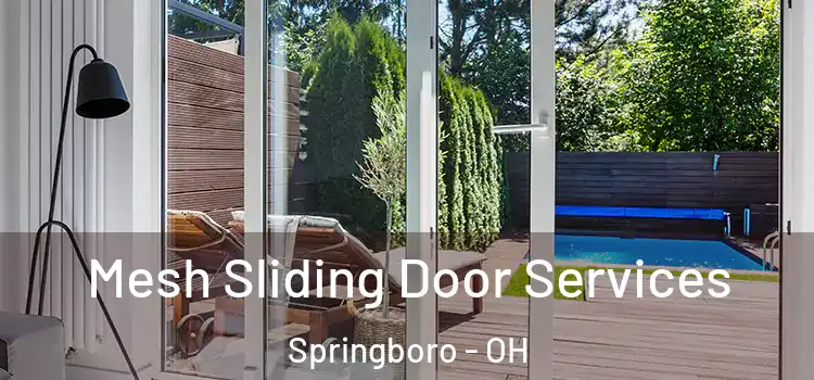 Mesh Sliding Door Services Springboro - OH