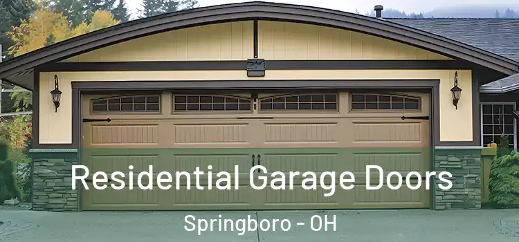  Residential Garage Doors Springboro - OH
