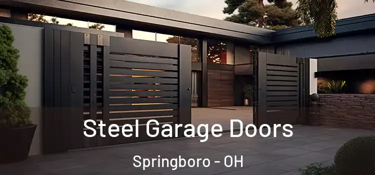  Steel Garage Doors Springboro - OH